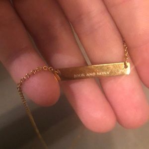 jook and nona Jewelry - Gold plated necklace - LOVE jook and nona Jewelry - Gold plated necklace - LOVE